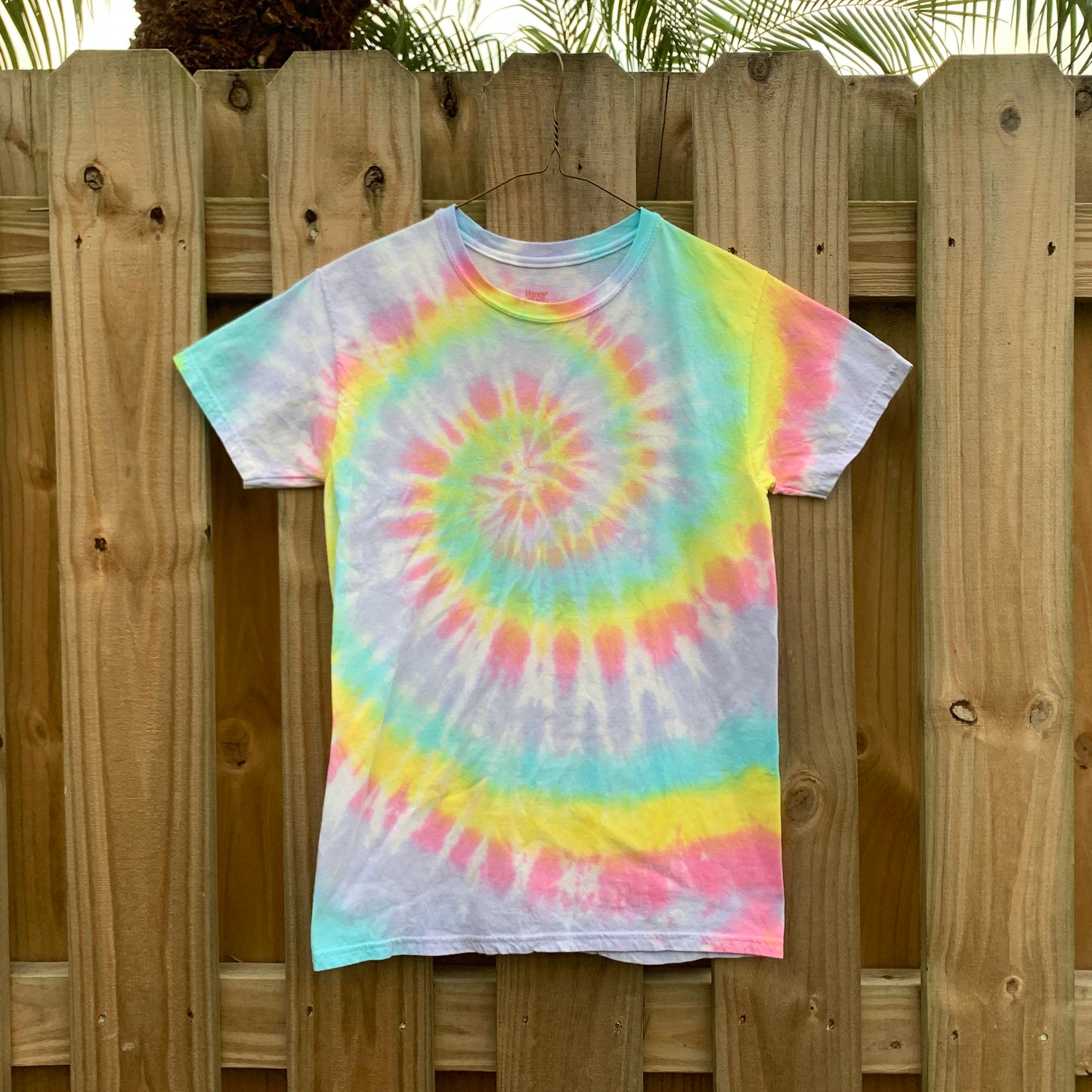 Youth Short Sleeve Rainbow Tie-Dye