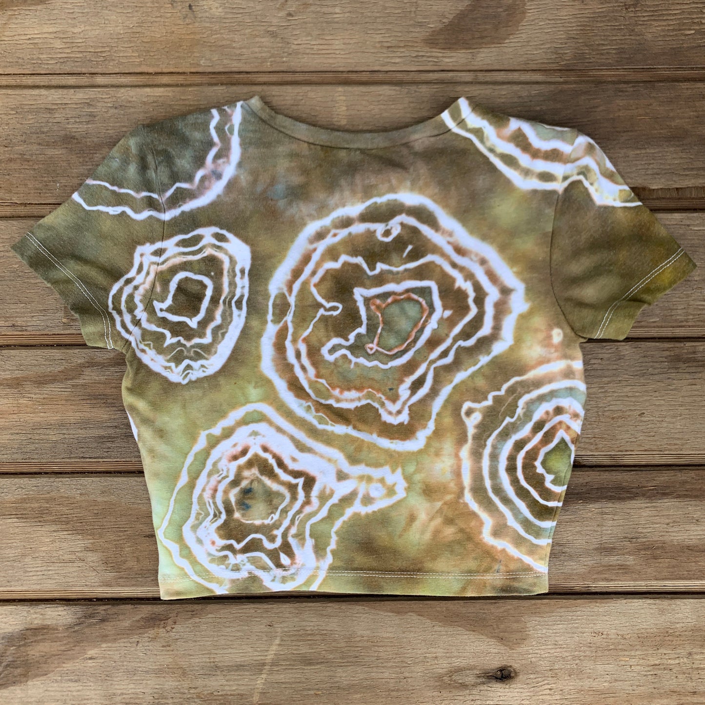 Earthy Geode Crop Top