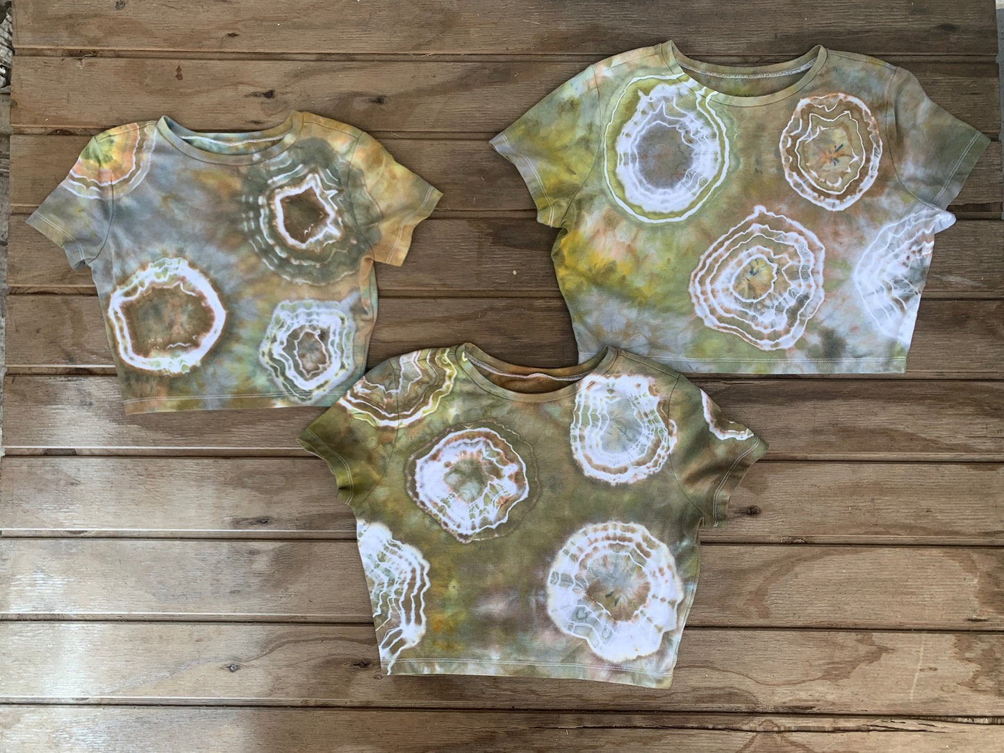 Earthy Geode Crop Top