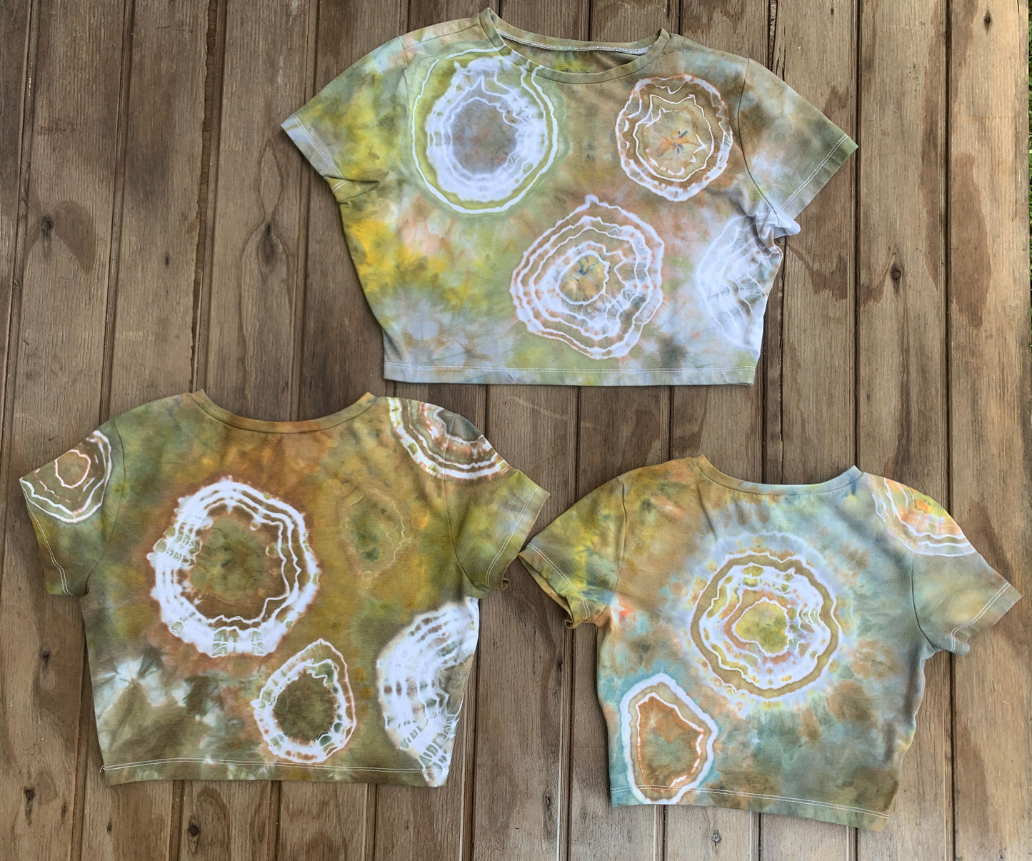 Earthy Geode Crop Top