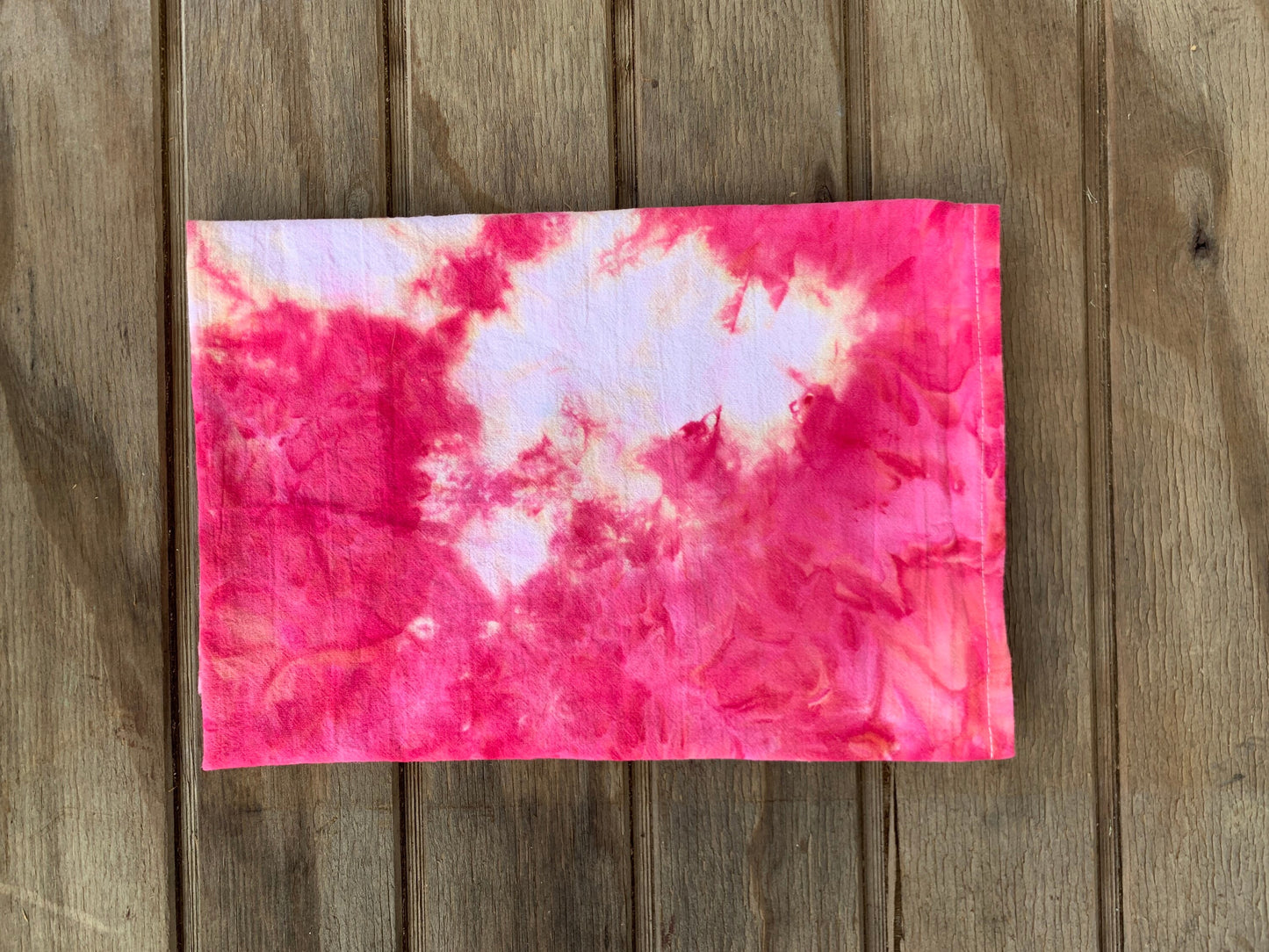 Tie-Dyed Flour Sack Towels