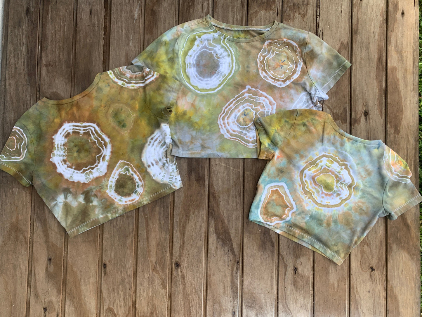 Earthy Geode Crop Top