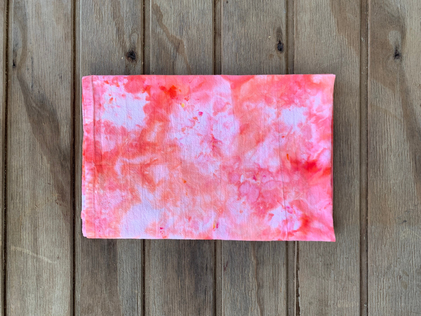 Tie-Dyed Flour Sack Towels