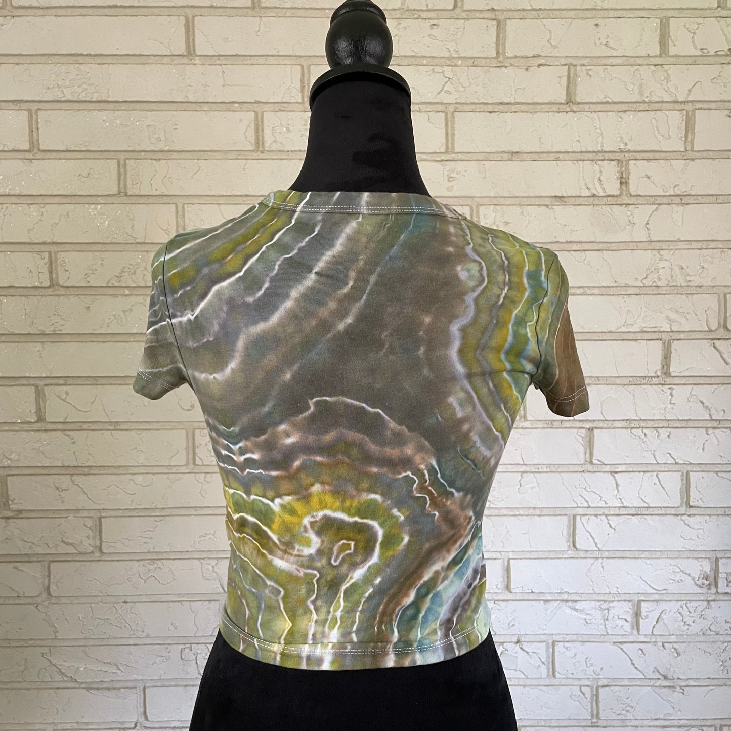 Earthy Geode Crop Top