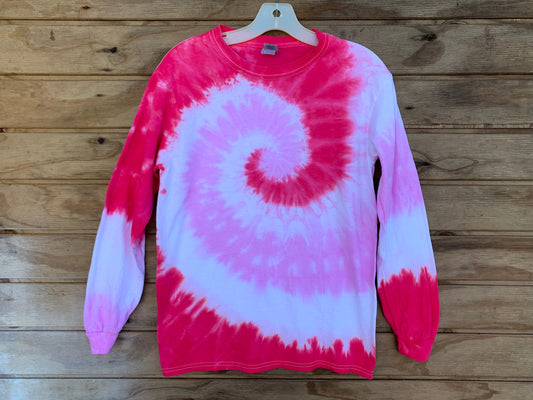 Pink and Red Tie-Dye Tee